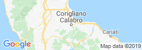 Corigliano Scalo map